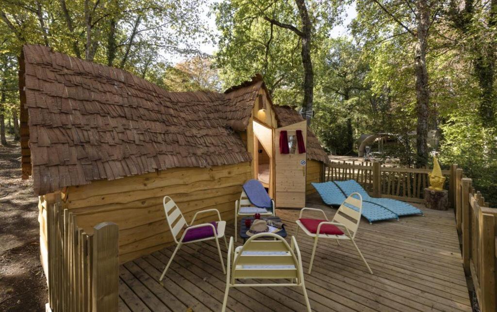 Camping Ushuaia Villages Au Bois Joli Andryes ภายนอก รูปภาพ